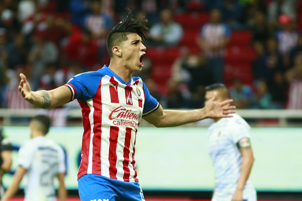 Con su doblete ante Veracruz, en la jornada 19 del Apertura 2019 de la Liga MX, Pulido alcanzó al argentino Mauro Quiroga. (ARCHIVO)