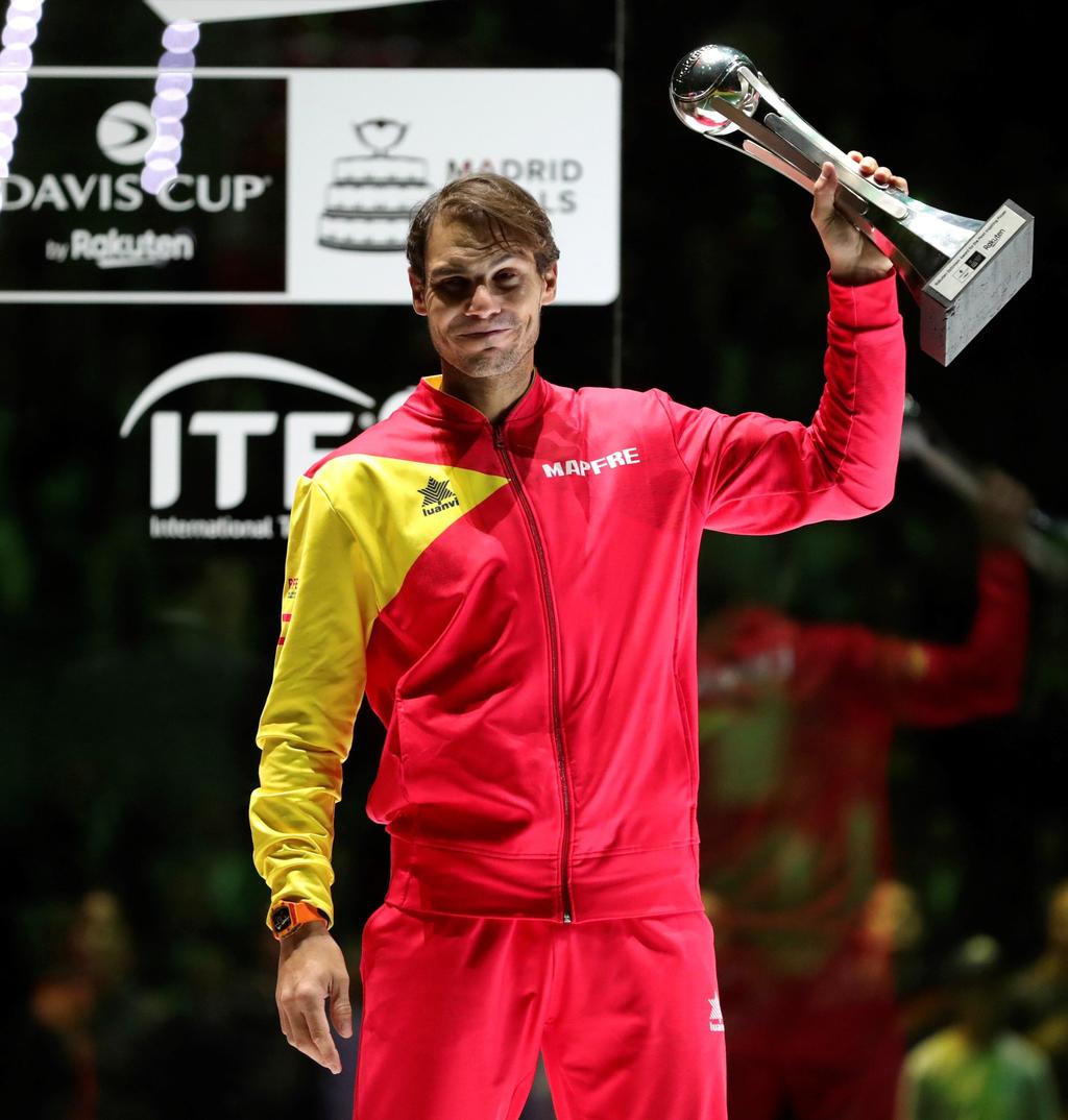 La selección española en la Copa Davis se consagró gracias a las grandes actuaciones de 'Rafa'. (EFE)