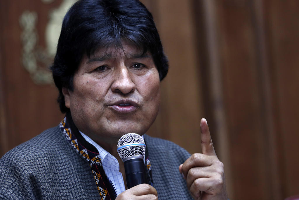 El expresidente boliviano Evo Morales denunció este miércoles desde México que sufre una persecución de la Interpol a raíz de las acusaciones emitidas por el Gobierno interino de Bolivia, dirigido por Jeanine Áñez. (AP)