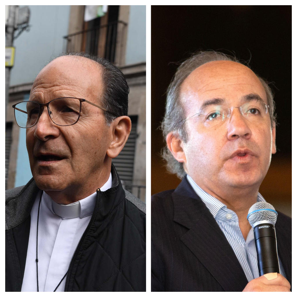 El expresidente de México, Felipe Calderón, calificó al sacerdote Alejandro Solalinde como 'curita de cuarta' tras las declaraciones que hiciera el también activista sobre la familia LeBarón. (ARCHIVO)