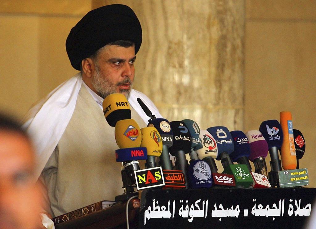 El destacado clérigo chií Muqtada al Sadr pidió hoy al Gobierno iraquí que dimita de forma inmediata, tras la muerte de al menos 30 manifestantes. (ARCHIVO) 