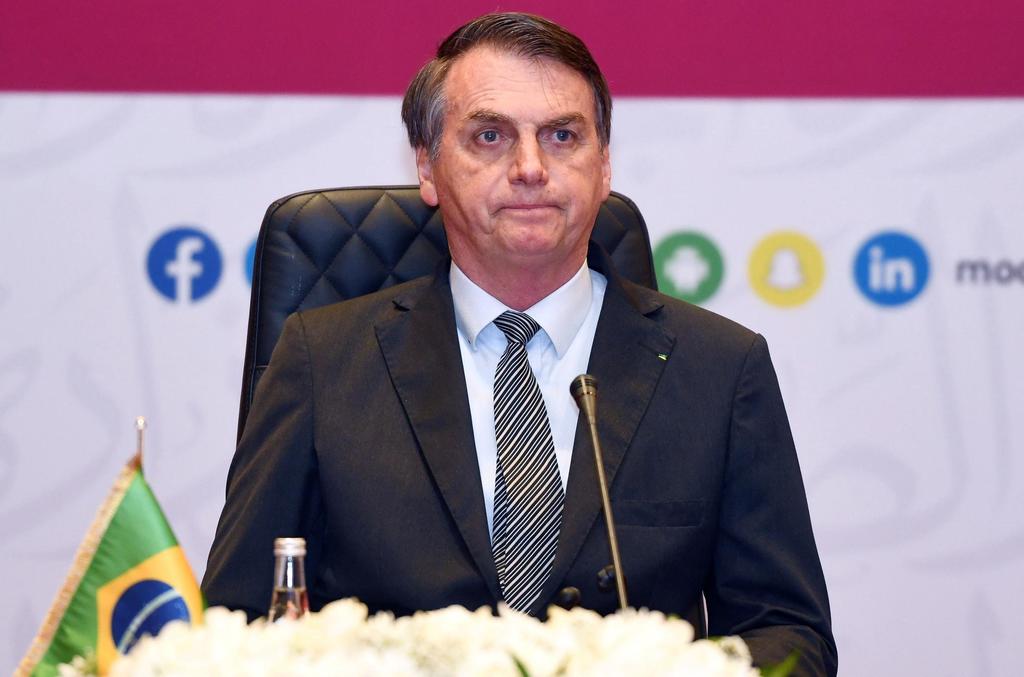 El mandatario brasileño, Jair Bolsonaro, se comunicó este jueves por teléfono con el presidente electo de Uruguay, Luis Lacalle Pou, a quien felicitó por su victoria en las urnas. (ARCHIVO)