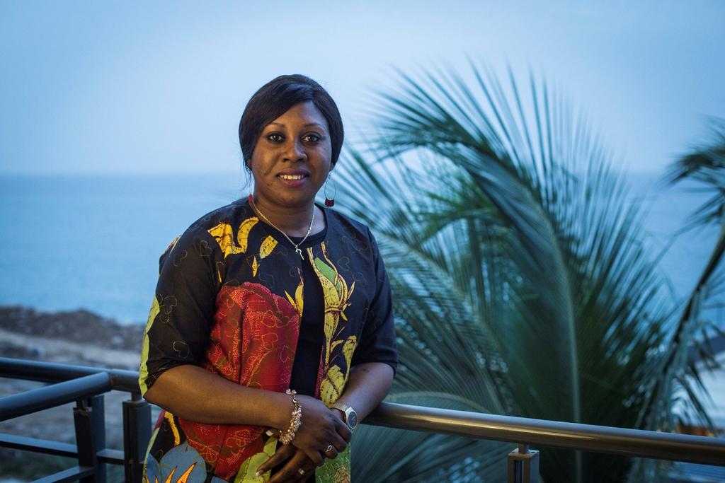 Carine Kunsevi-Kilola es originaria de República Democrática del Congo (RDC) pero investiga en Sudáfrica la relación entre la tuberculosis y la diabetes. (ARCHIVO) 
