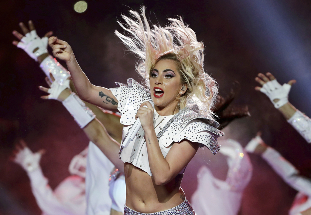 Previo al gran día. Lady Gaga actuará en la edición 10 del Super Saturday Night el 1 de febrero próximo en Miami. (AP)