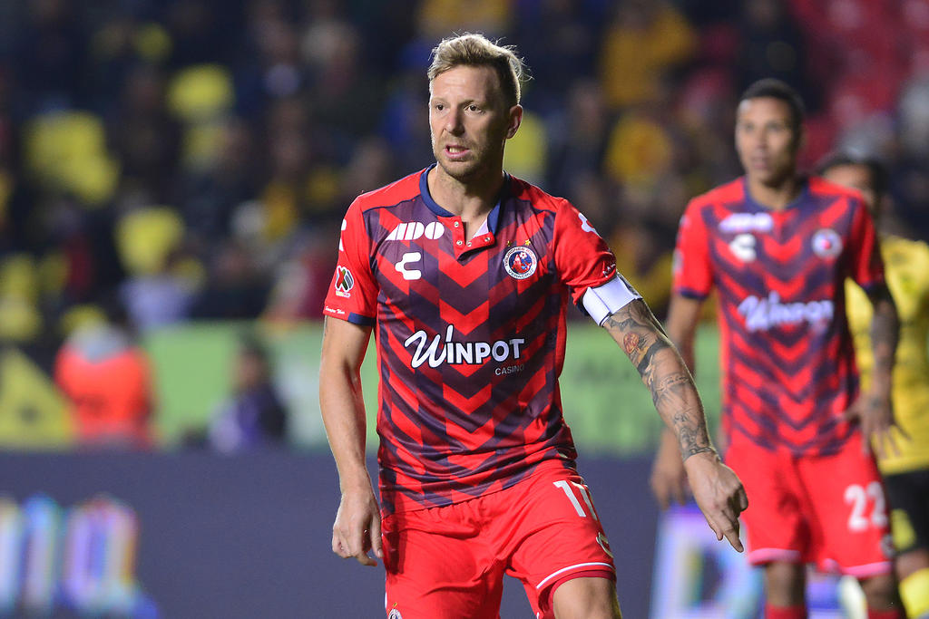 El pampero consiguió 15 goles con los veracruzanos, todos en la Liga MX. (ARCHIVO)