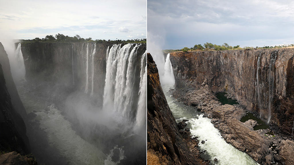 Un periodo de sequías sin precedentes en Zambia y Zimbabue. (INTERNET)