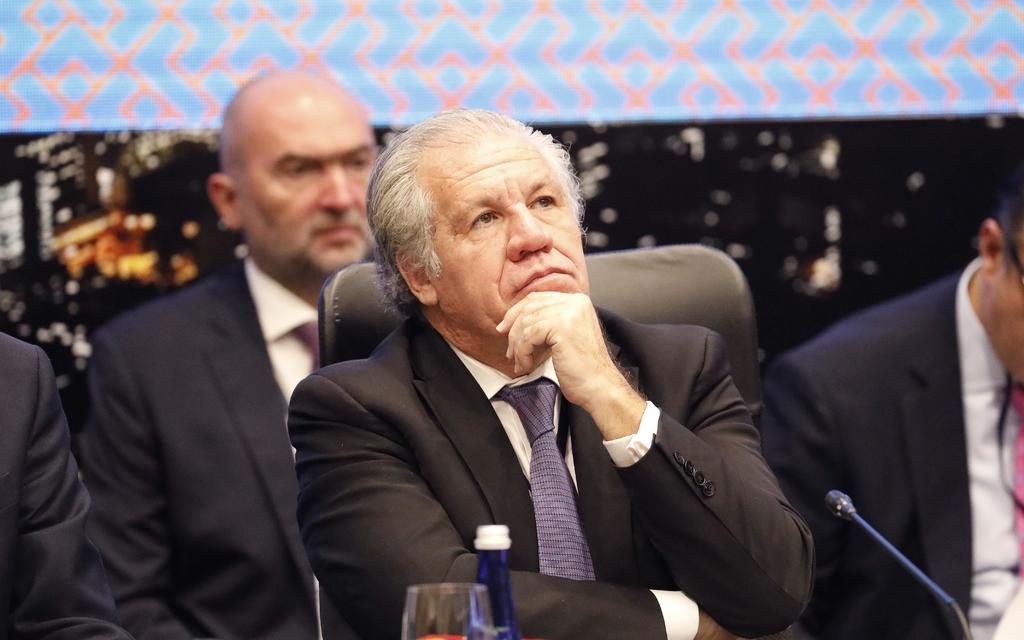 Por el momento el uruguayo Luis Almagro (foto) tiene un solo contrincante en la carrera por la secretaría de la OEA. (ARCHIVO) 
