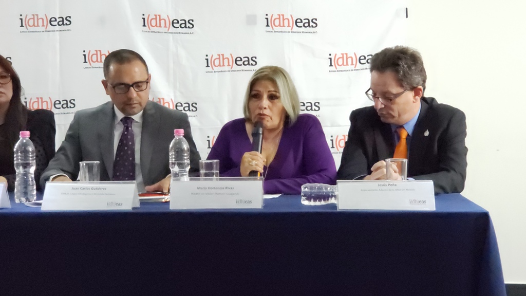 María Hortensia Rivas habló sobre el dictamen del comité de la ONU en el caso de su hijo, donde se determinó la responsabilidad del Estado mexicano en su desaparición forzada.