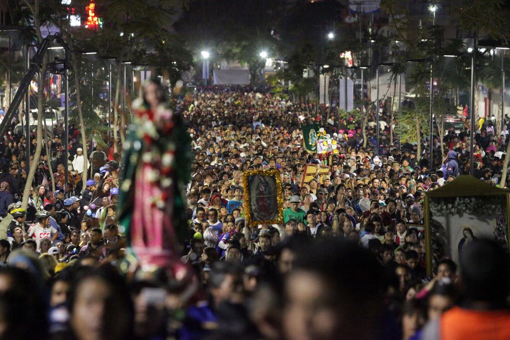 La Basílica de Guadalupe está lista para celebrar este jueves 12 de diciembre el 488 Aniversario de las Apariciones de la Virgen de Guadalupe en el Cerro del Tepeyac. (EL UNIVERSAL)