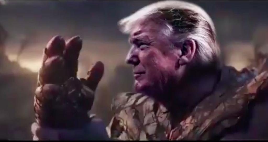 Jim Starlin, creador del malvado Thanos de las historias de Marvel, se mostró hoy muy enfadado al ver que Donald Trump ha usado a este personaje para un vídeo de su campaña electoral. (ESPECIAL) 