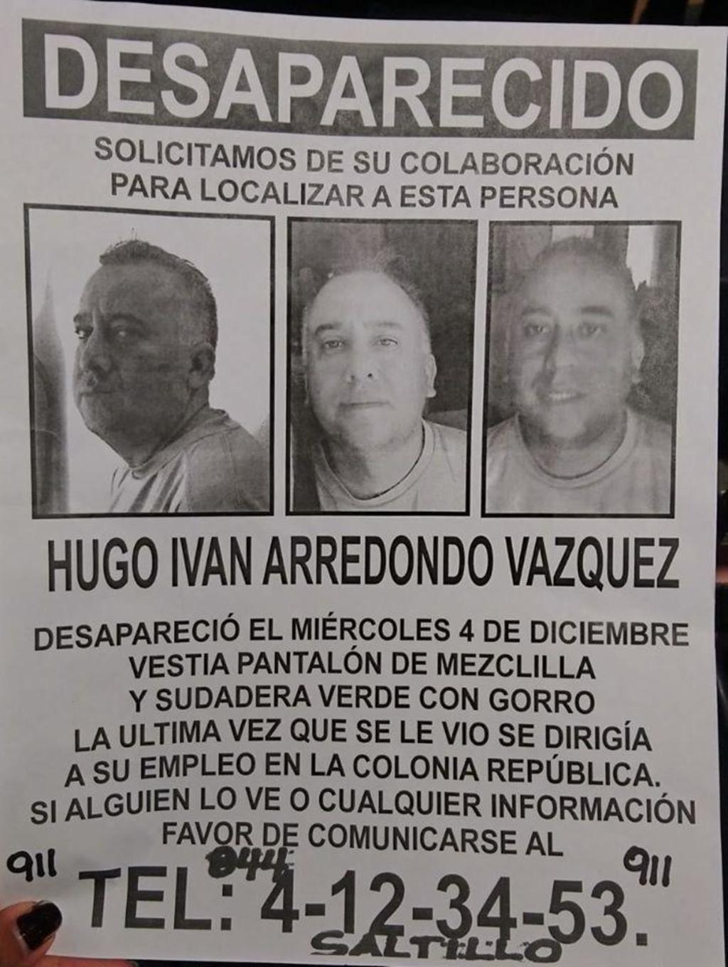 Hombre reportado como desaparecido en la ciudad de Saltillo es ubicado en calles de Torreón. (EL SIGLO DE TORREÓN)