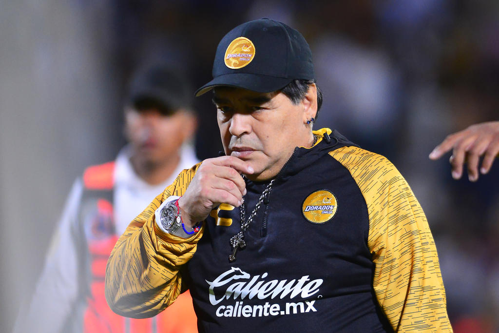 Maradona estuvo con Sinaloa durante 34 partidos en el Ascenso MX. (ARCHIVO)