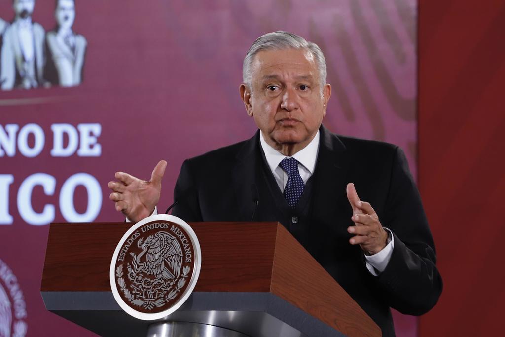 López Obrador estimó que el tratado de libre comercio entre México, Estados Unidos y Canadá puede quedar aprobado por los tres países en el mes de enero. (ARCHIVO)