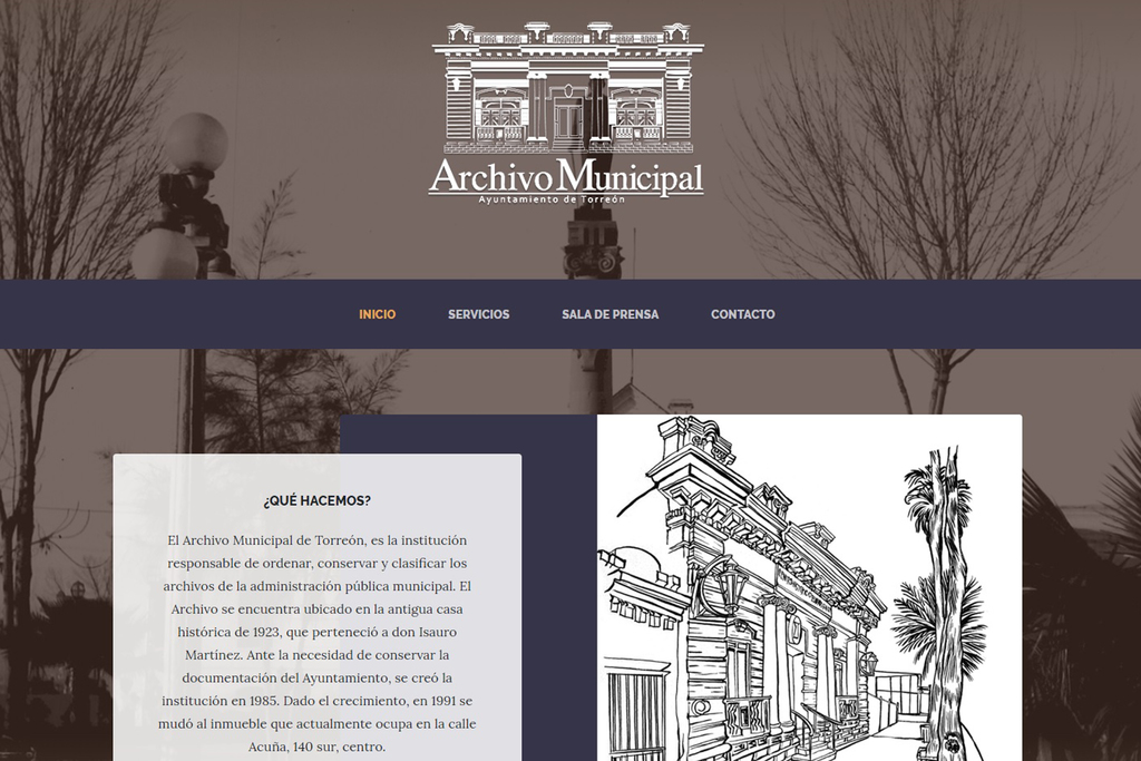 El sitio web ya está disponible para la consulta de diversos textos que conforman la biblioteca del Archivo Municipal. (EL SIGLO DE TORREÓN)