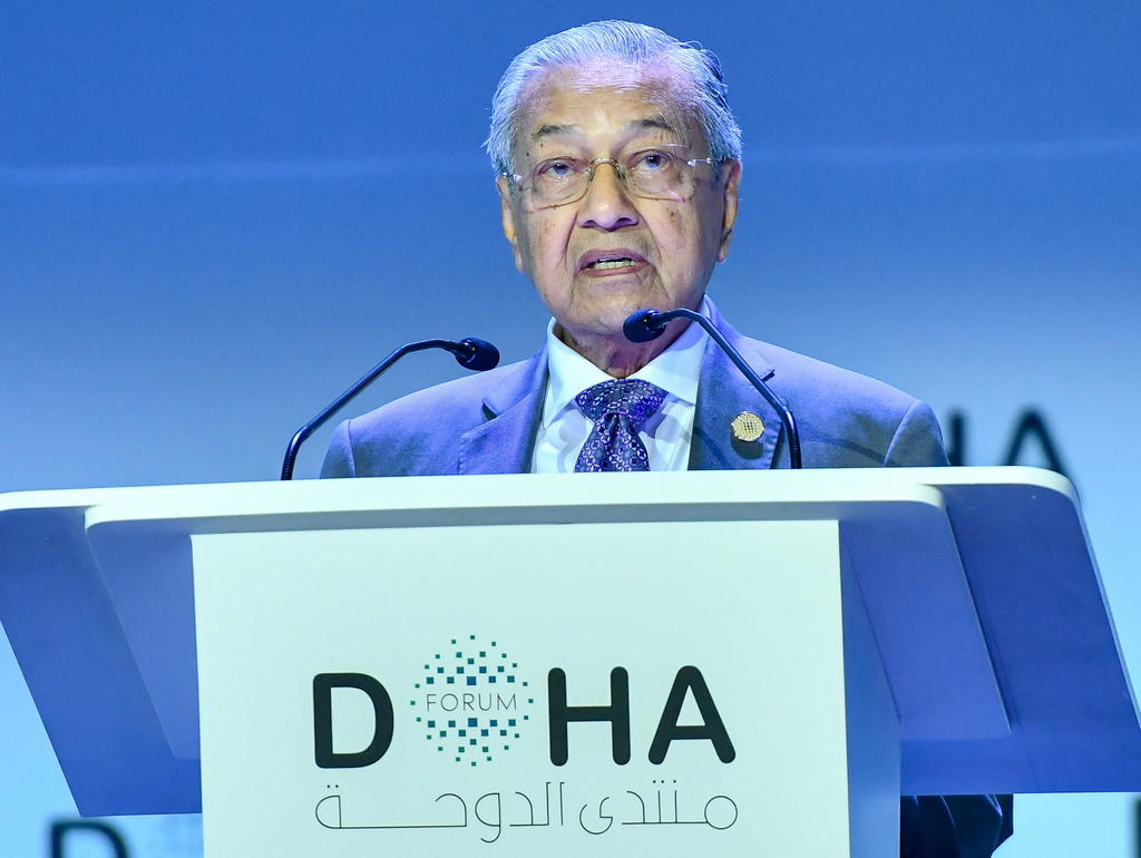 Mohamad, de 94 años, está considerado como el dirigente con más edad en el mundo. (EFE) 