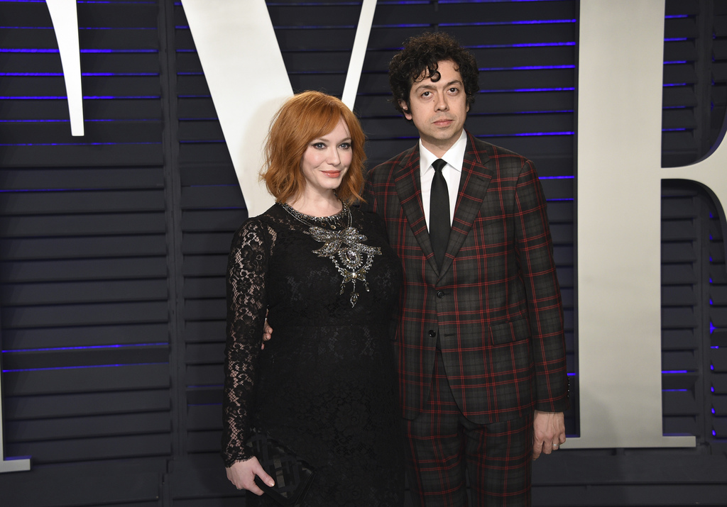Se separan. Christina Hendricks y Geoffrey Arend.