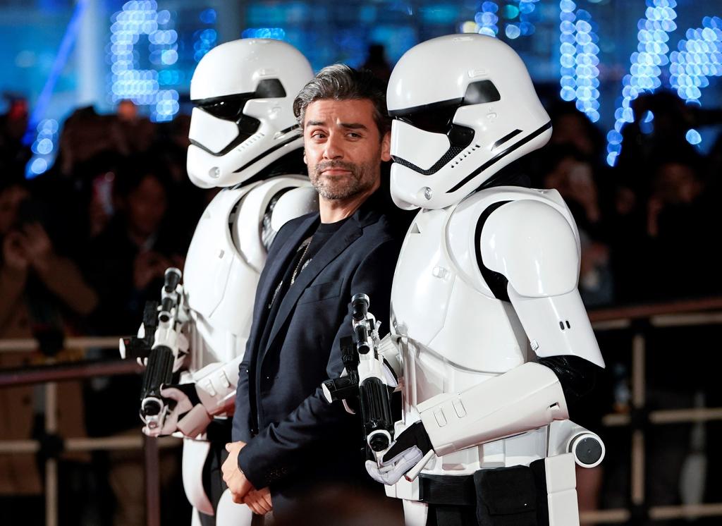 Final. Oscar Isaac en un evento promocional de Star Wars: Episodio IX - El ascenso de Skywalker. (EFE)