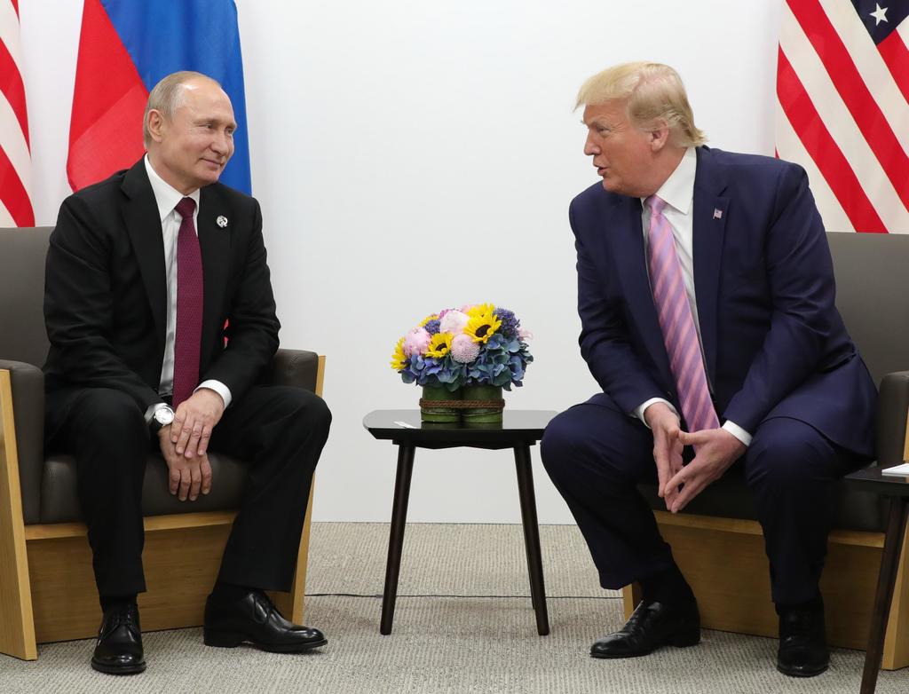 Putin dijo que el proceso en Washington es una continuación de la lucha de los demócratas contra Trump, y predijo que la moción sería rechazada por el Senado estadounidense. (ARCHIVO)
