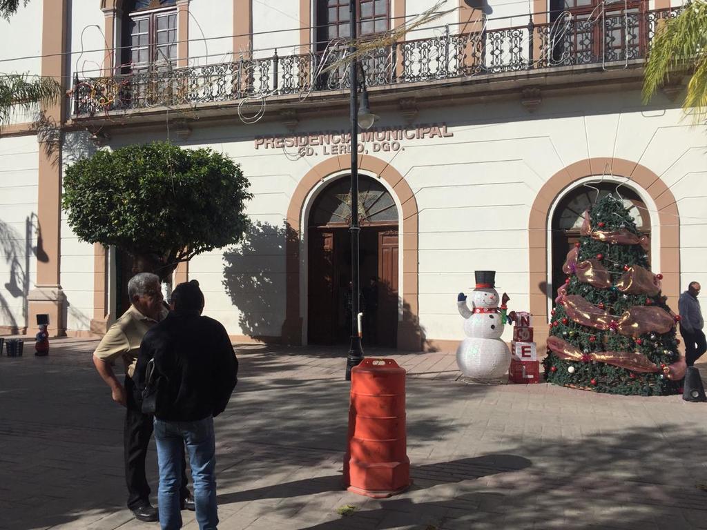 Como cada año, el Cabildo del Ayuntamiento de Lerdo autorizó el receso de diciembre en la presidencia municipal. (EL SIGLO DE TORREÓN)