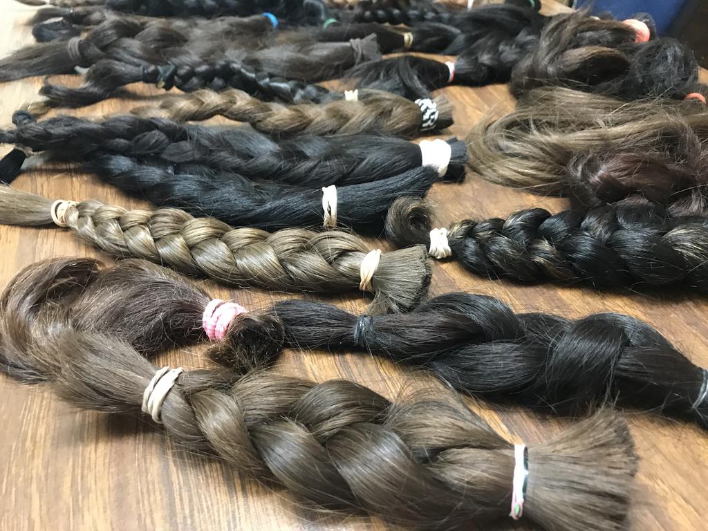 Serán utilizados para la elaboración de pelucas en Saltillo. (EL SIGLO COAHUILA)
