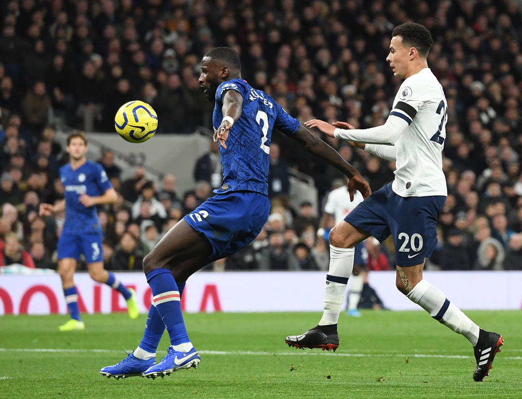 Los de Lampard no pasaron mayores problemas y en todo momento mantuvieron el control del partido ante el Tottenham. (EFE)