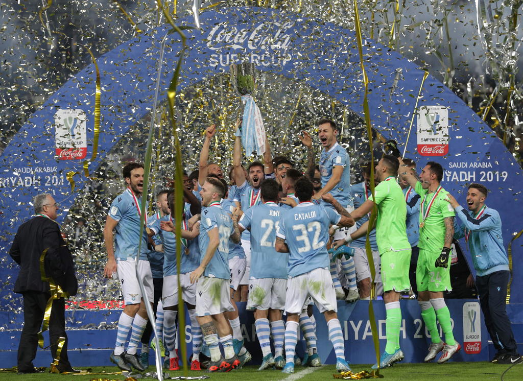 Lazio derrotó por segunda ocasión consecutiva por 3-1 a la Juventus durante el 2019. (EFE)