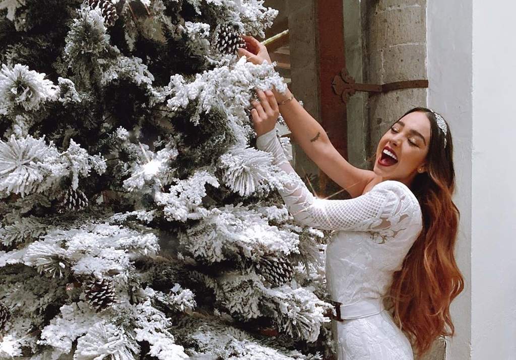 El espíritu navideño ha invadido a Danna Paola, quien ha sorprendido a usuarios de redes sociales al interpretar el villancico navideño de Mariah Carey, All I Want For Christmas is You. (INSTAGRAM)
