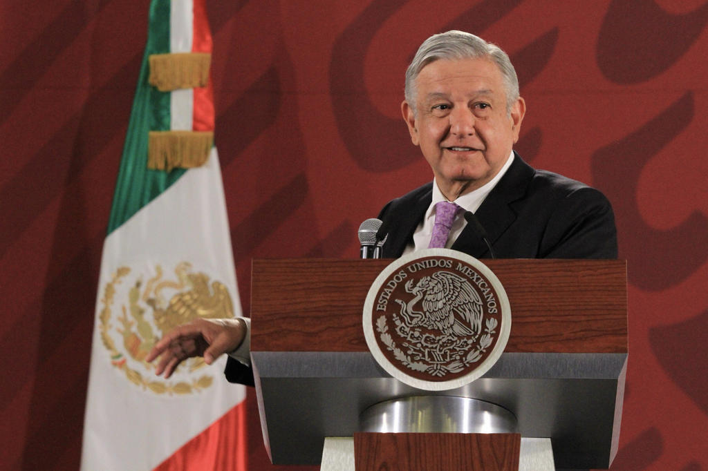 El presidente Andrés Manuel López Obrador inició la conferencia mañanera de hoy 24 de diciembre. (NOTIMEX)
