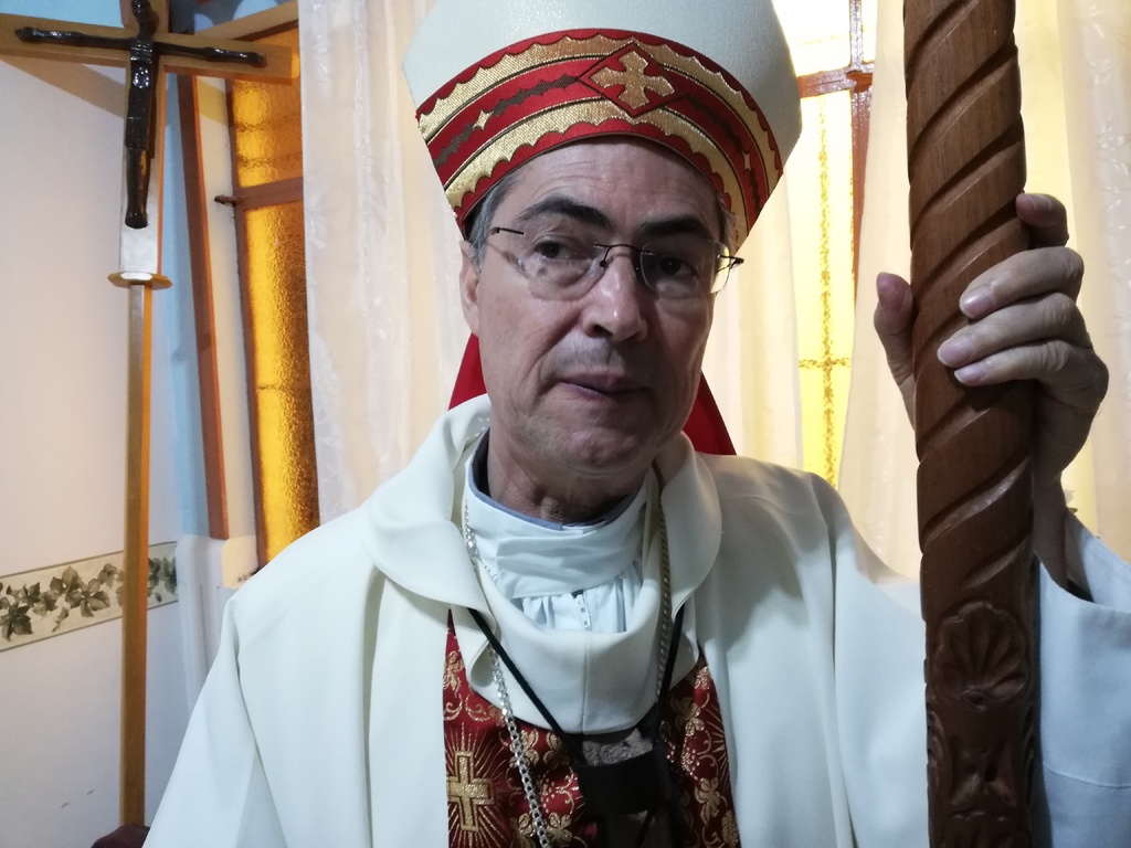 El obispo Luis Martín Barraza Beltrán envía un emotivo mensaje e invita a todos los laguneros a vivir la Navidad del pesebre.