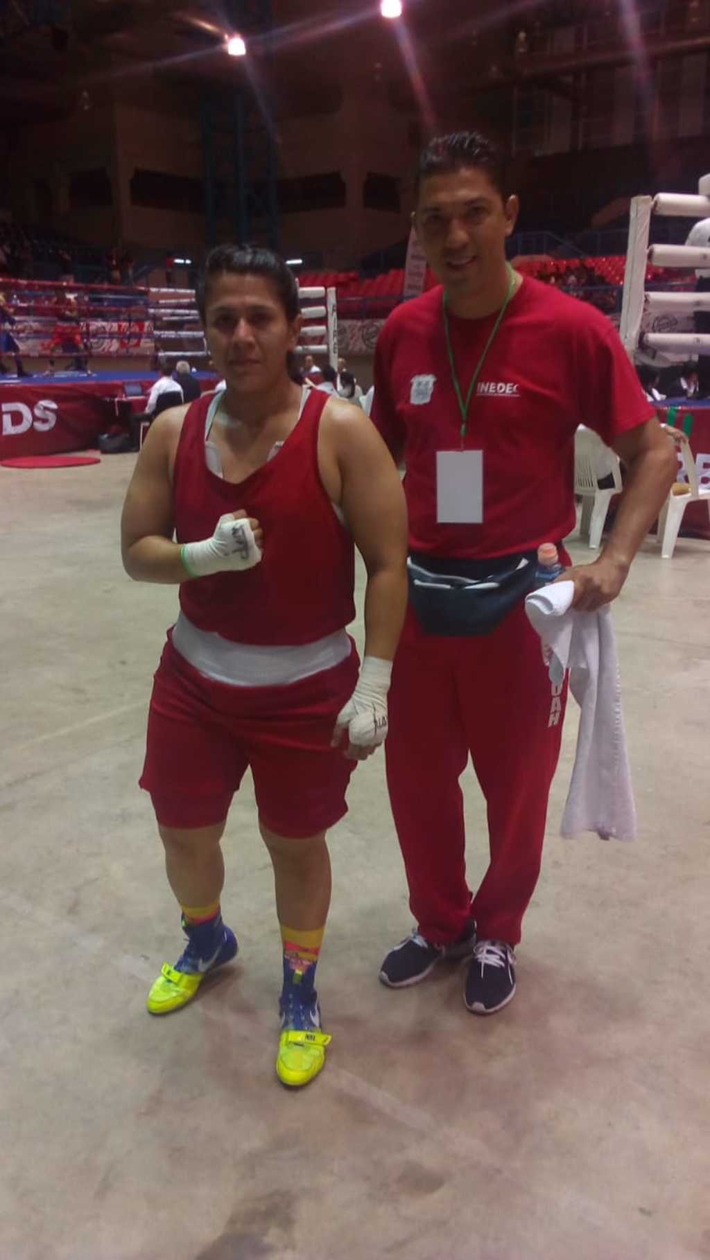 Joycelyn García ha salido avante en las eliminatorias previas, con todo y que aumentó la exigencia al admitir a boxeadoras profesionales. (ESPECIAL)