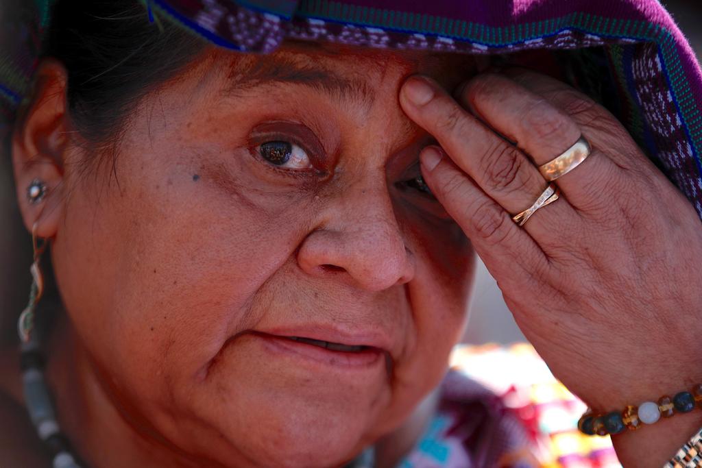 La líder indígena guatemalteca y premio Nobel de la Paz Rigoberta Menchú Tum manifestó este viernes su 'rechazo' y 'condena' al 'asedio, hostigamiento e intimidación en los alrededores' de la embajada de México en Bolivia. (ARCHIVO)