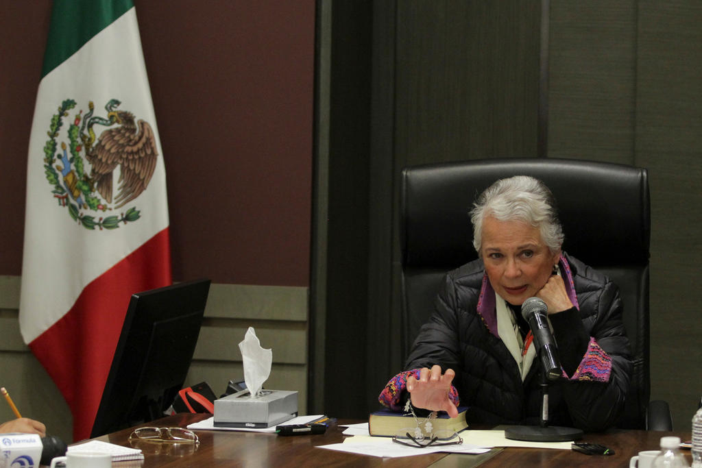 La secretaria de Gobernación, Olga Sánchez Cordero, rechazó los insultos que recibió el presidente Andrés Manuel López Obrador por parte de Jorge Quiroga, exmandatario de Bolivia. (NOTIMEX)
