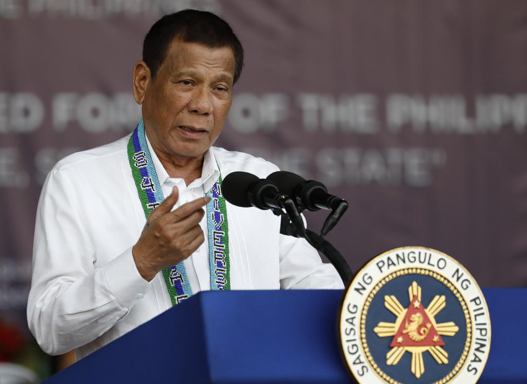 También se anunció que Duterte (foto) va a rechazar oficialmente una invitación del presidente estadounidense.