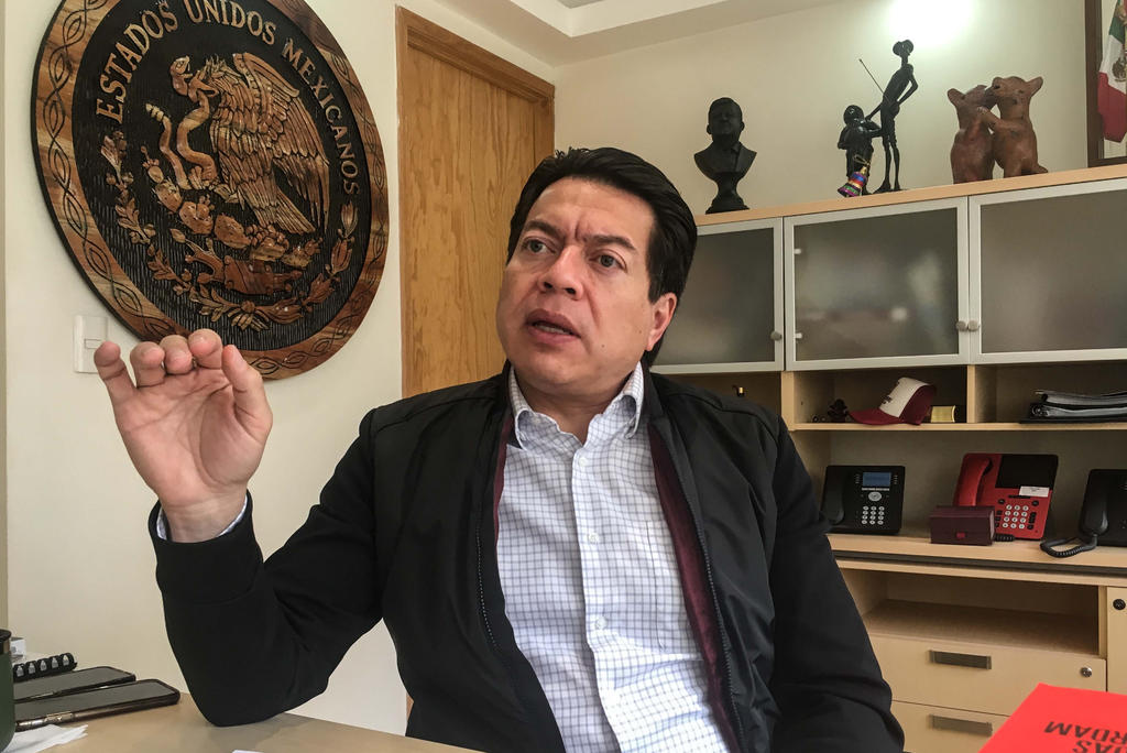 El presidente de la Junta de Coordinación Política en la Cámara de Diputados, Mario Delgado Carrillo, criticó la expulsión de la embajadora de México en Bolivia, María Teresa Mercado, y acusó al gobierno boliviano de ser golpista e ilegítimo. (ARCHIVO)