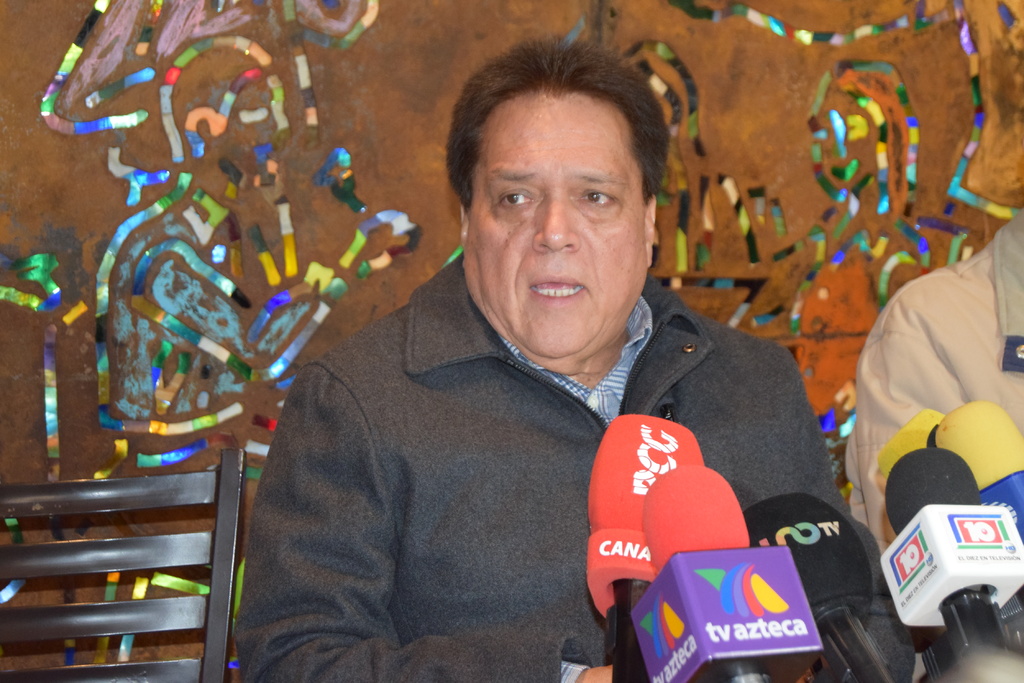 El fiscal general del Estado, Gerardo Márquez, ofreció ayer una rueda de prensa en Torreón. (EL SIGLO DE TORREÓN)