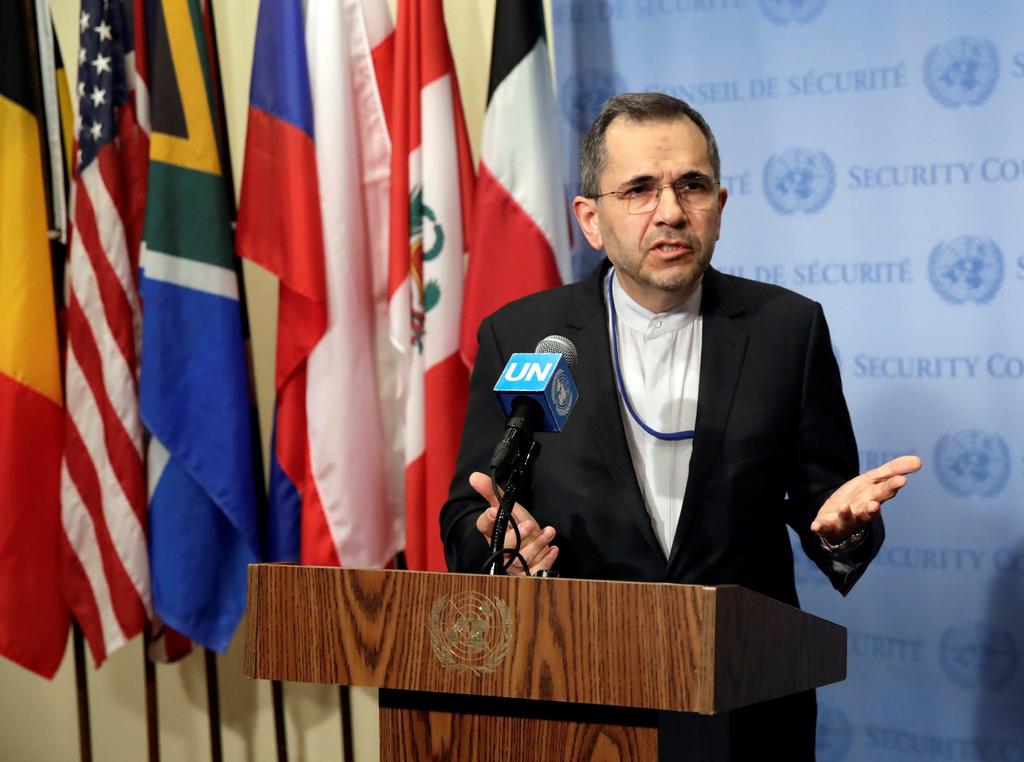 El embajador permanente de Irán en la ONU, Majid Takht-Ravanchi. (ARCHIVO)