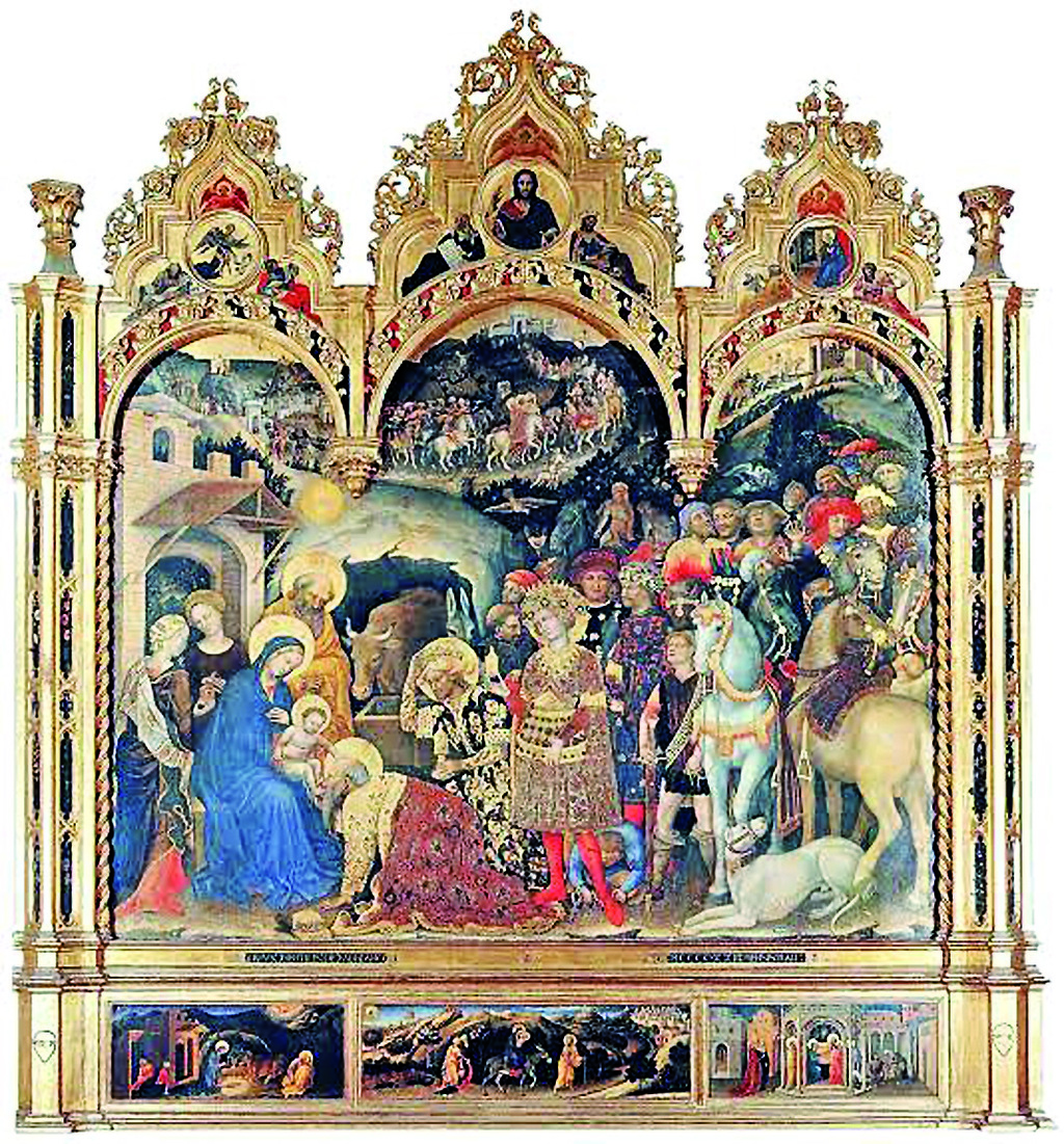Este cuadro data de 1426 y se encuentra en la Galería Uffizi, en Florencia. (CORTESÍA) 
