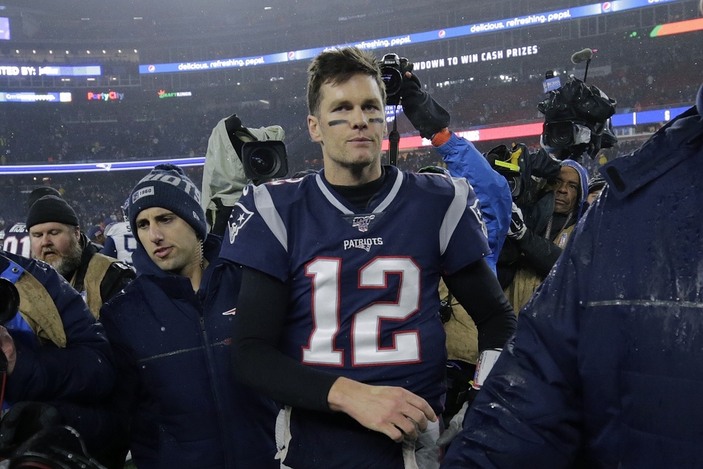 Tom Brady pudo haber disputado su último juego con los Patriotas de Nueva Inglaterra. (AP)
