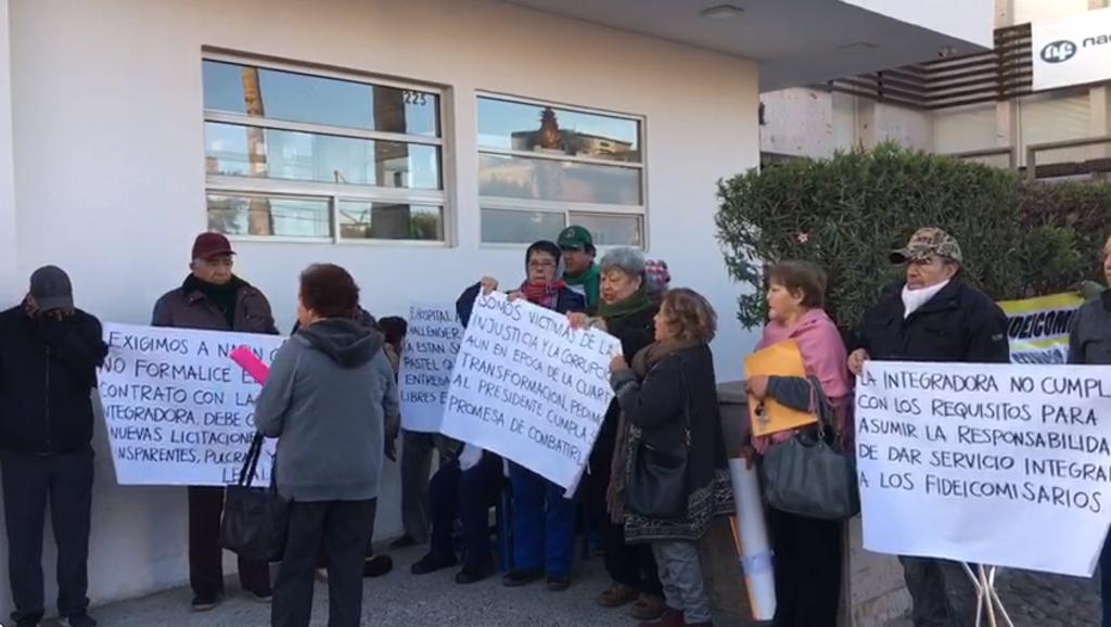 Estela González, representante de los jubilados en los estados de Coahuila, Durango y Zacatecas, dijo que están en contra de la implementación de un servicio médico autoadministrado. (EL SIGLO DE TORREÓN)