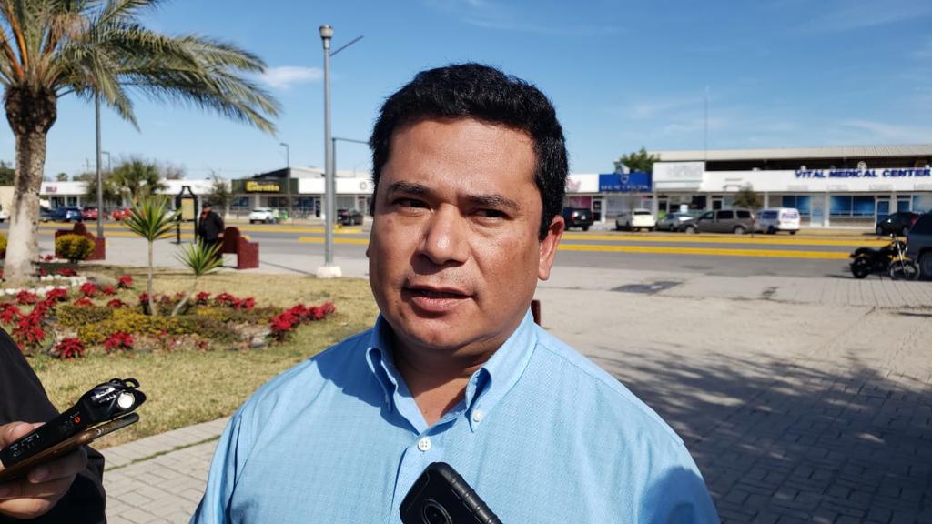 Reyes Flores Hurtado, representante del Gobierno Federal en Coahuila, estuvo de visita en esta ciudad fronteriza. (EL SIGLO COAHUILA)