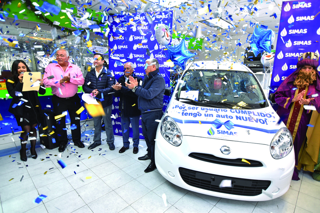 El usuario cumplido del Simas se llevó un automóvil Nissan March 2020, con un valor de más de 150 mil pesos. (ERNESTO RAMÍREZ)