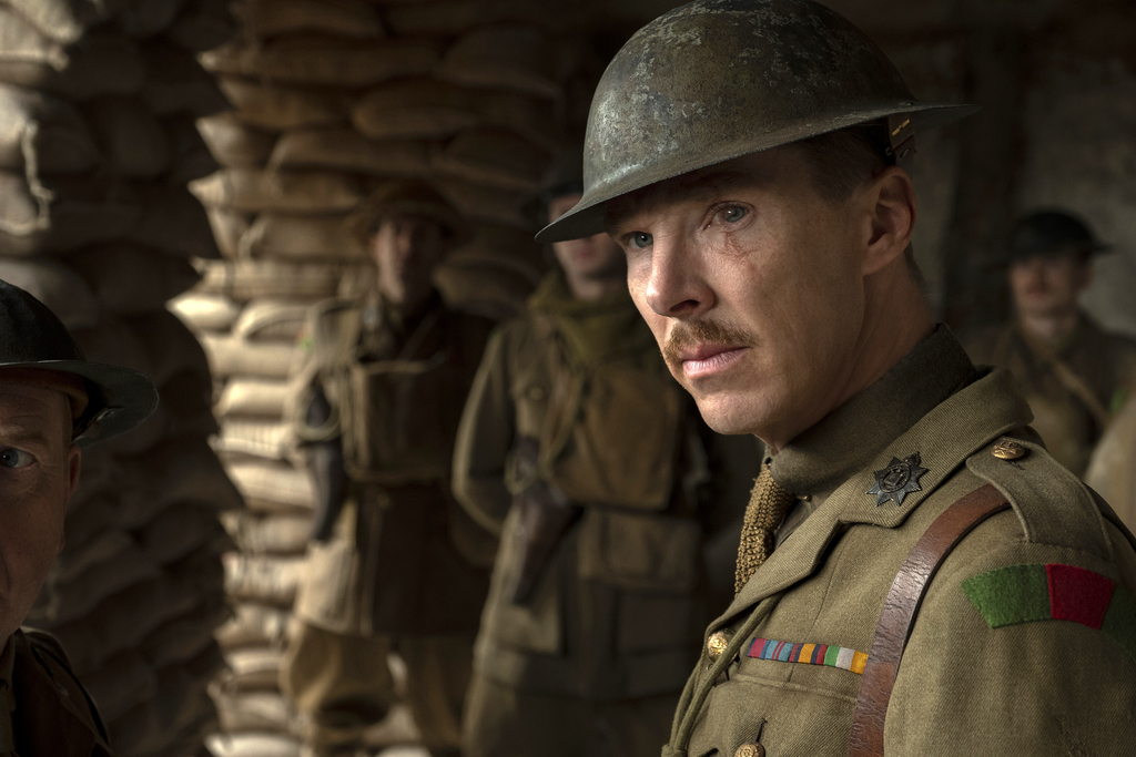 Cinta. Cumberbatch en el papel del coronel Mackenzie en una escena de 1917 dirigida por Sam Mendes.