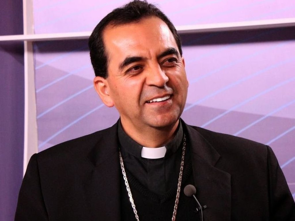 Jaime Calderón, obispo. (ARCHIVO)