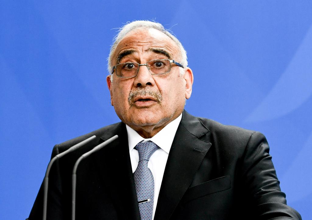 Adel Abdelmahdi, aseguró este martes ante el Consejo de Ministros que la salida de las tropas internacionales desplegadas en el país es la 'única solución', en medio de la crisis desatada tras el ataque de EUA. (ARCHIVO) 