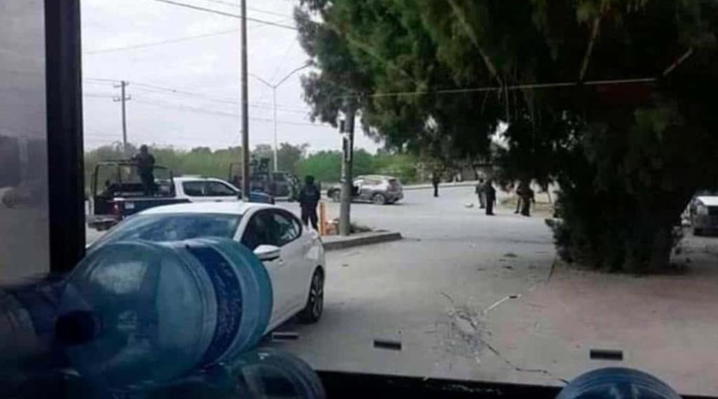 Un civil armado abatido fue el saldo del enfrentamiento que se registró en Río Bravo, Tamaulipas, lo que causó pánico entre los ciudadanos. (ESPECIAL)