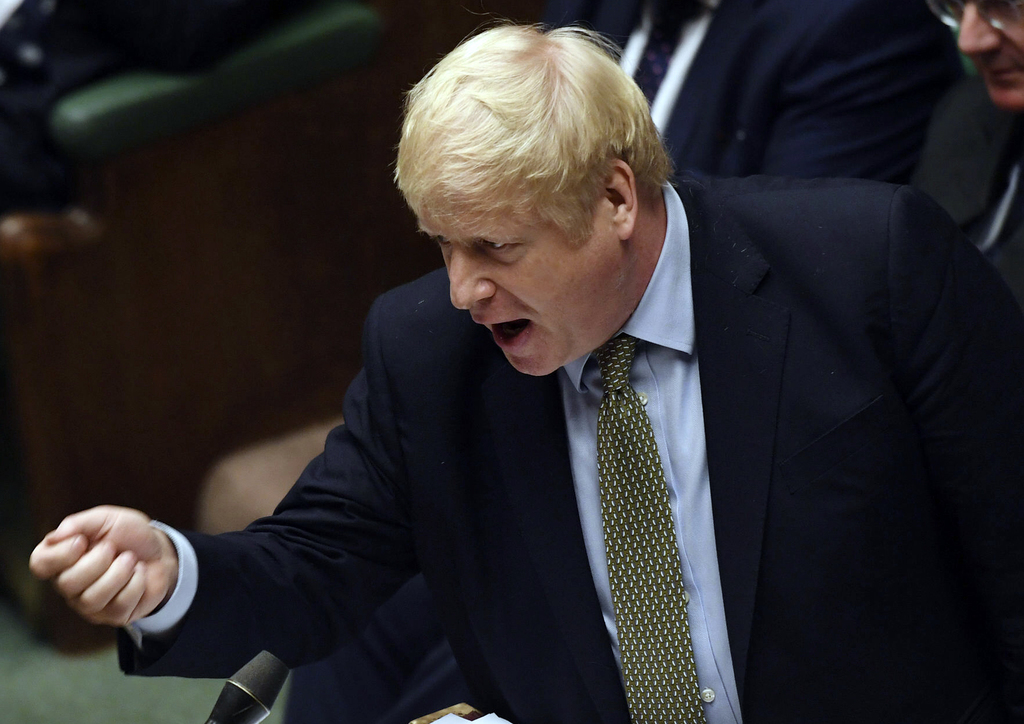 El conservador Boris Johnson, se impuso, como se esperaba, en la Cámara Baja. (AP) 