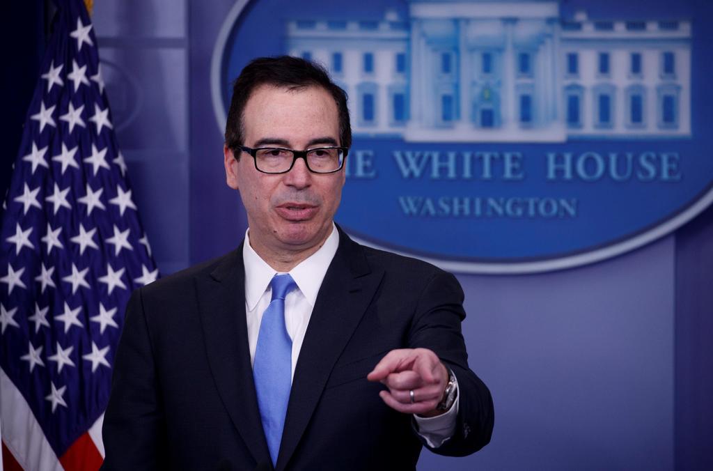 El secretario del Tesoro de EUA, Steve Mnuchin, afirmó que el presidente Donald Trump prepara una orden ejecutiva que autoriza la aplicación de sanciones adicionales contra Irán. (ARCHIVO) 