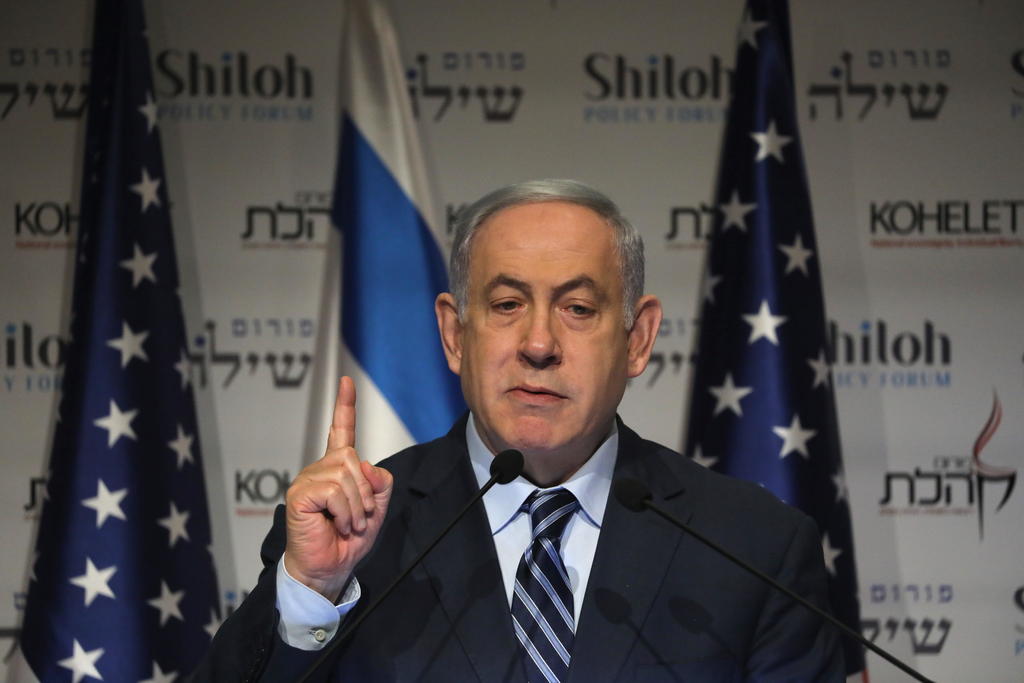El primer ministro en funciones de Israel, Benjamín Netanyahu, elogió hoy a Estados Unidos por imponer nuevas sanciones a Irán. (ARCHIVO) 