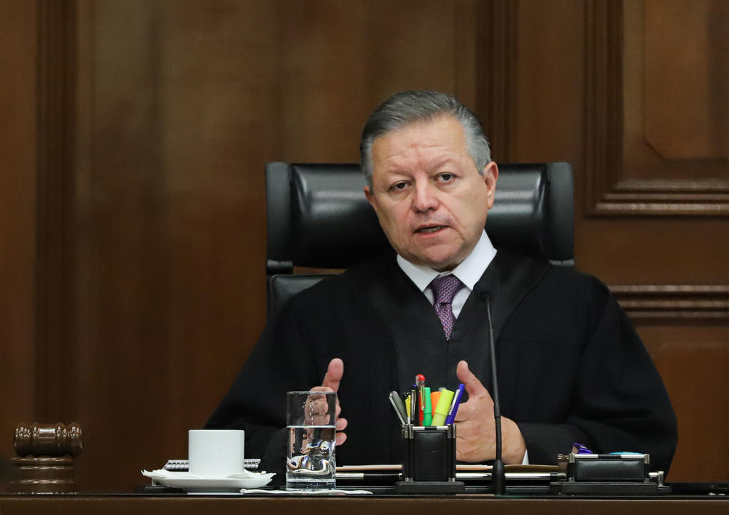 El ministro presidente de la Suprema Corte de Justicia de la Nación (SCJN), Arturo Zaldívar Lelo de Larrea. (ARCHIVO)