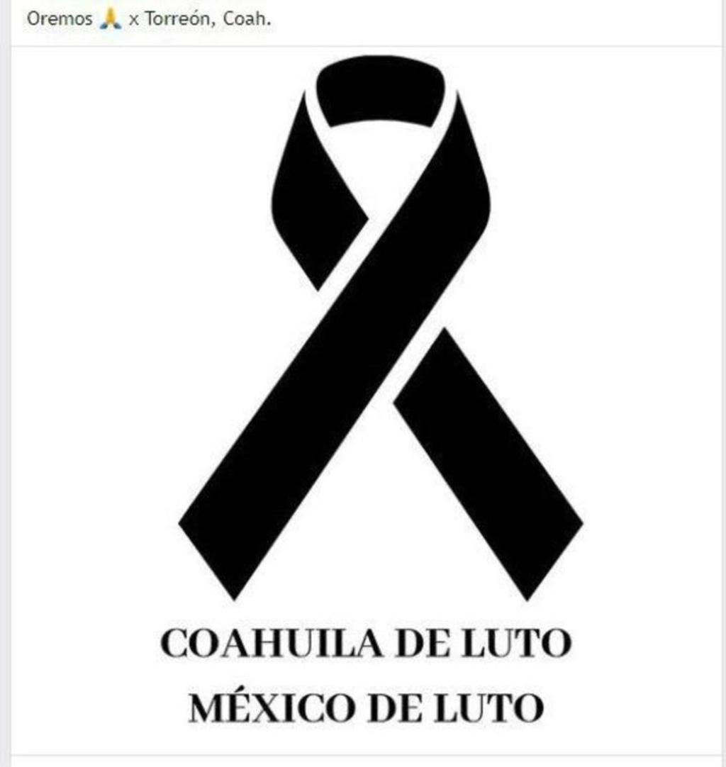 Manifiestan su solidaridad en redes por tragedia en Torreón